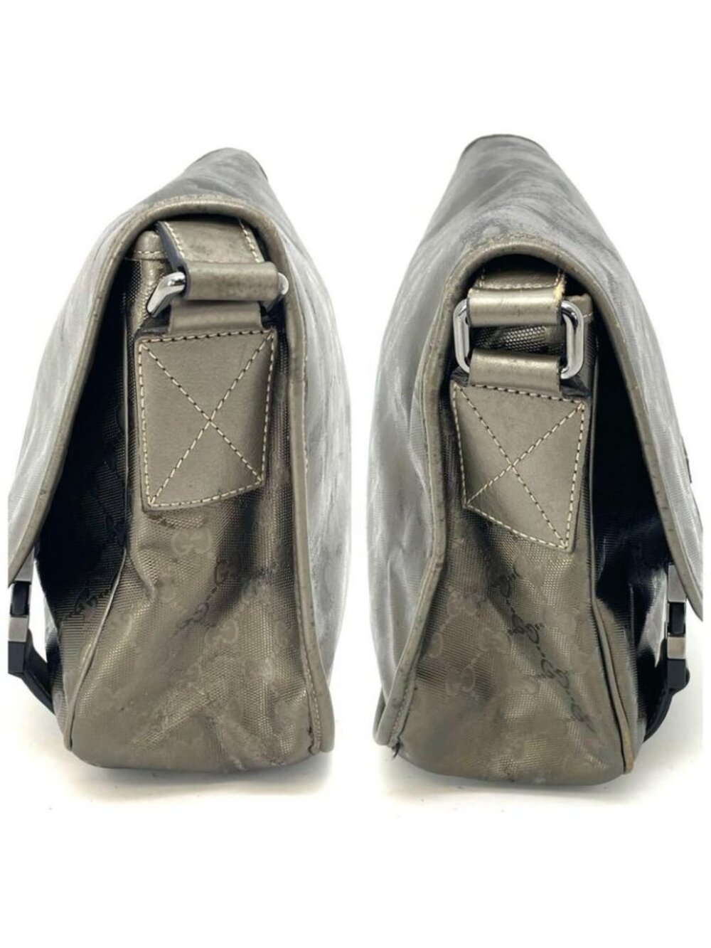 ★SOLD★ Gucci GG Supreme Shoulder Messenger Bag Business Travel - Picture 9 of 16